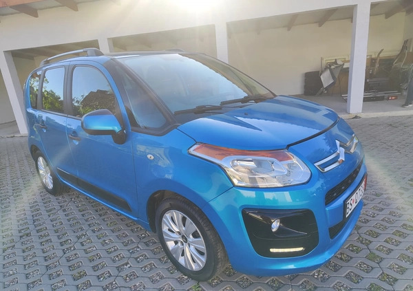 Citroen C3 Picasso cena 6900 przebieg: 98000, rok produkcji 2014 z Wrocław małe 121